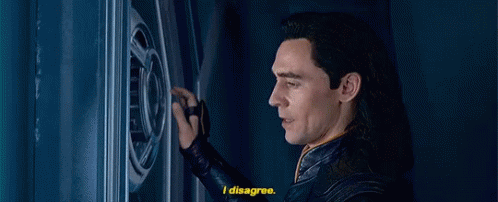 Loki Disagree GIF - Loki Disagree Tom Hiddleston GIFs