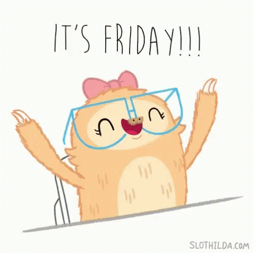 Happy Its Friday GIF - Happy Its Friday Yay GIFs