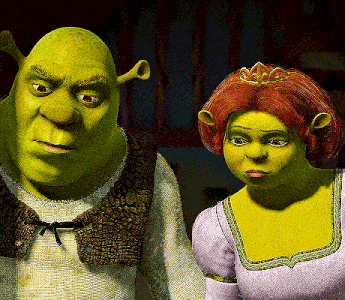 Shrek And Fiona Shrek GIF