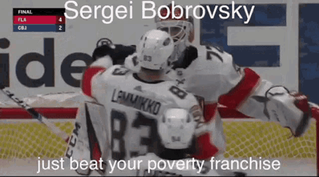 Bobrovsky GIF - Bobrovsky GIFs