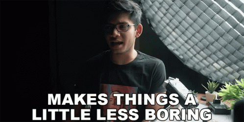 Makes Things A Little Less Boring Anubhavroy GIF - Makes Things A Little Less Boring Anubhavroy Makes Things Interesting GIFs