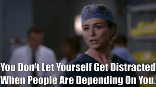 Greys Anatomy Amelia Shepherd GIF - Greys Anatomy Amelia Shepherd You Dont Let Yourself Get Distracted GIFs