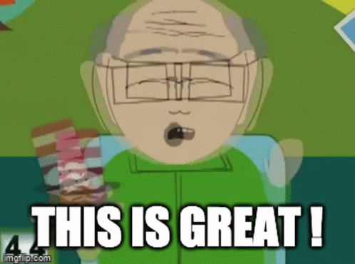 Southpark Mrgarrison GIF - Southpark Mrgarrison This Is Great GIFs