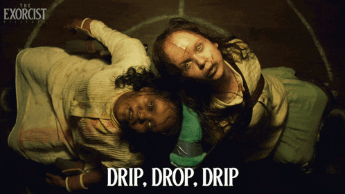 Drip Drop Drip Katherine GIF - Drip Drop Drip Katherine Angela GIFs
