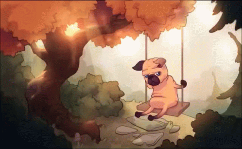 Pug Swing GIF - Pug Swing Sad GIFs