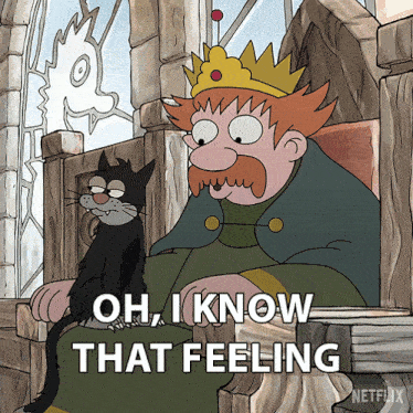 Oh I Know That Feeling King Zøg GIF - Oh I Know That Feeling King Zøg John Dimaggio GIFs