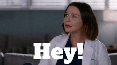 Greys Anatomy Amelia Shepherd GIF - Greys Anatomy Amelia Shepherd Hey GIFs