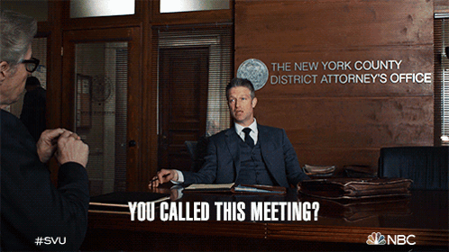 You Called This Meeting Ada Dominick Carisi Jr GIF - You Called This Meeting Ada Dominick Carisi Jr Sonny GIFs