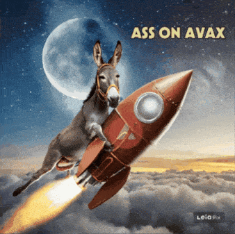 Ass On Avax Memecoin GIF - Ass On Avax Ass Avax GIFs
