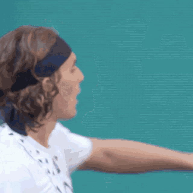 Tongue Out Tongue Sticking Out GIF - Tongue Out Tongue Sticking Out Stefanos Tsitsipas GIFs