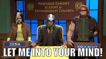 professor zander 's academy for extraordinary children is shown on a screen