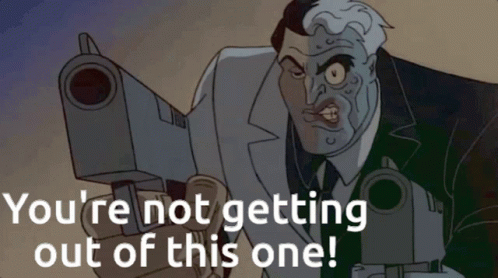 Batman The Animated Series GIF - Batman The Animated Series Two Face GIFs