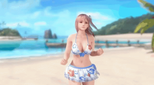 Dead Or Alive Jump GIF - Dead Or Alive Jump Bounce GIFs