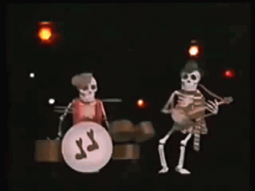 Les Squelletes Skeletons GIF - Les Squelletes Skeletons Band GIFs