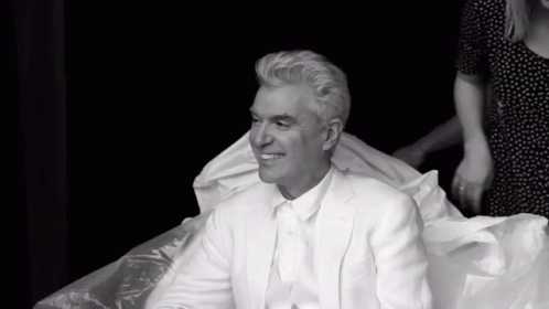 David Byrne Laughing GIF - David Byrne Laughing Handsome GIFs