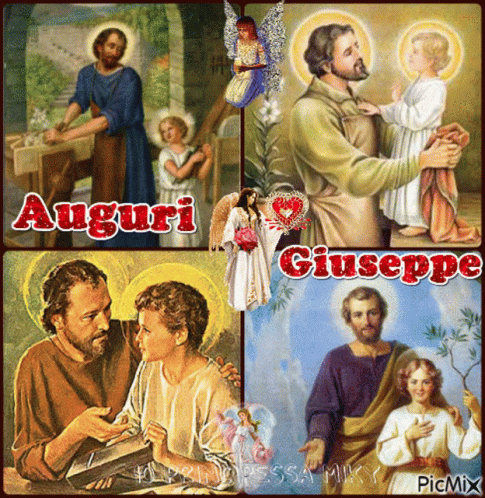 Auguri Giuseppe GIF - Auguri Giuseppe Giuseppe Name GIFs