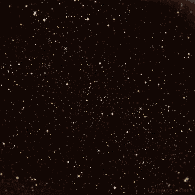 a black background with a lot of stars and the words emily works on the bottom