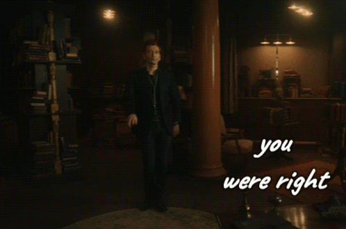 You Were Right Good Omens GIF - You Were Right Good Omens David Tennant GIFs