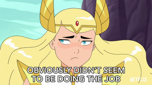 Obviously Didnt Seem To Be Doing The Job Shera GIF - Obviously Didnt Seem To Be Doing The Job Shera Shera And The Princesses Of Power GIFs