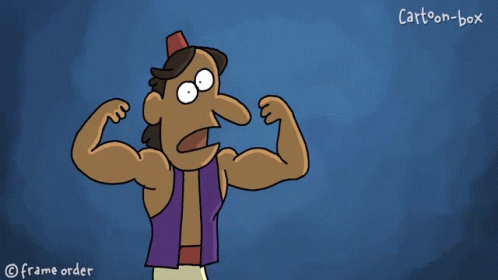Muscle Frame Order GIF - Muscle Frame Order Aladdin GIFs