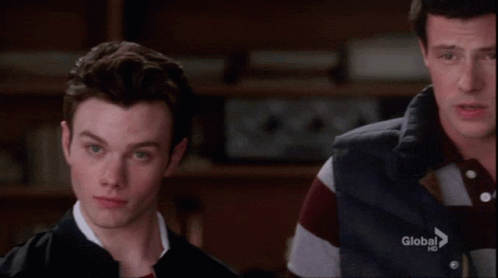 Cory Monteith Glee GIF - Cory Monteith Glee Serious GIFs