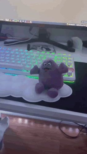 Grimace Zooming In GIF - Grimace Zooming In Grimace Zooming In GIFs