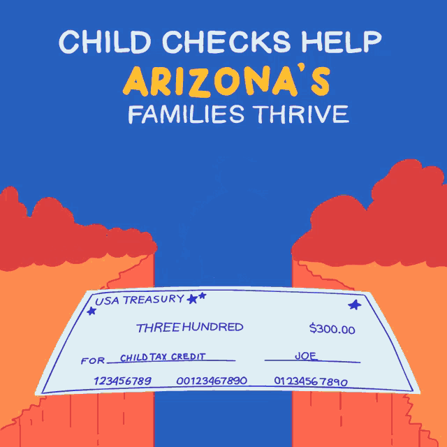 Child Checks Help Arizona Families Thrive Checks GIF - Child Checks Help Arizona Families Thrive Checks Families GIFs