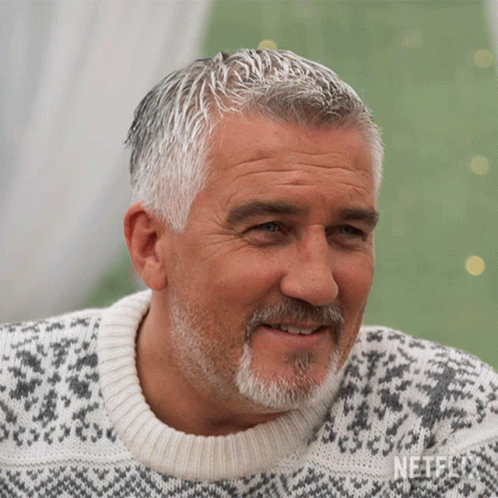 Laughing Paul Hollywood GIF - Laughing Paul Hollywood The Great British Baking Show Holidays GIFs