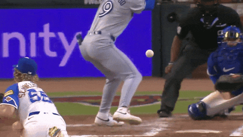 a baseball player with the number 9 on their jersey