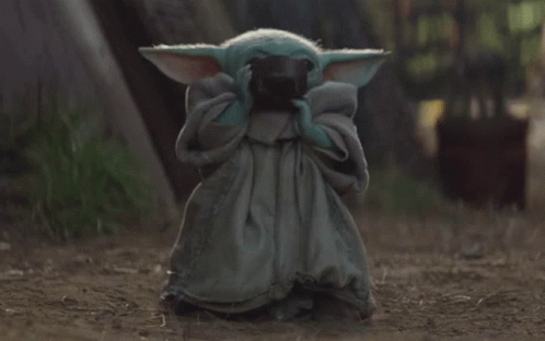Baby Yoda Soup GIF - Baby Yoda Soup Sipping GIFs
