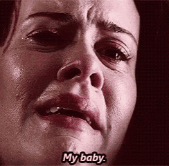 a woman is crying and says my baby