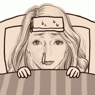 Fever Sick GIF - Fever Sick Animated GIFs