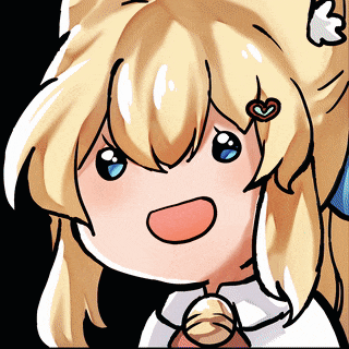 a drawing of a girl with blonde hair and a heart on her head