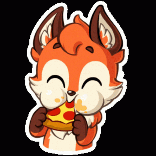 Fox Foxy GIF - Fox Foxy Pizza GIFs