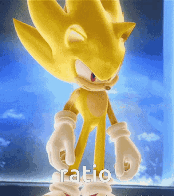 Sonic Unleashed Super Sonic GIF - Sonic Unleashed Super Sonic Ratio GIFs