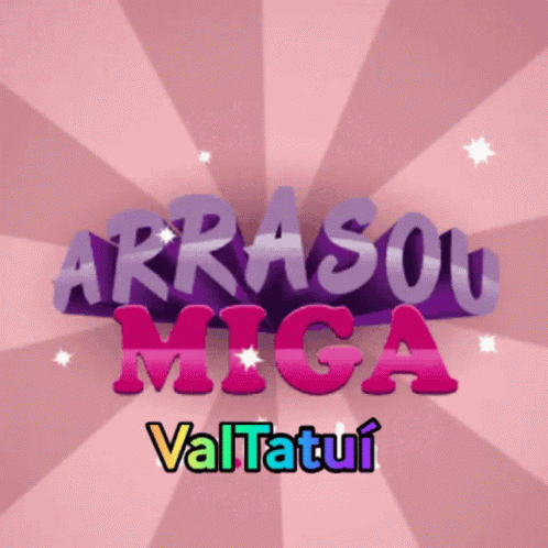 Arrasou Miga Got It GIF - Arrasou Miga Got It Valtatui GIFs