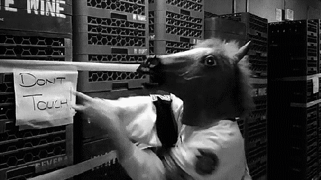 Don'T Touch, You (W)Horse GIF - Hore Mask Dont Touch Breaking The Law GIFs