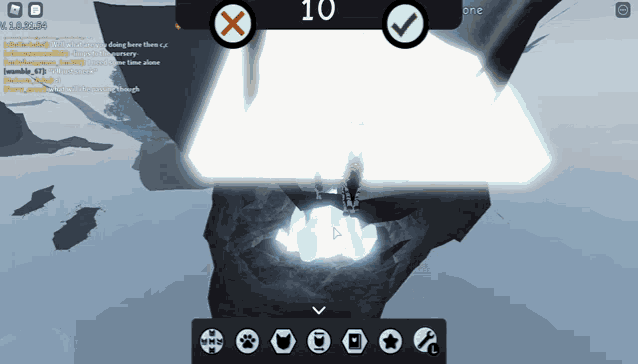 a screenshot of a video game with the number 10 in the corner