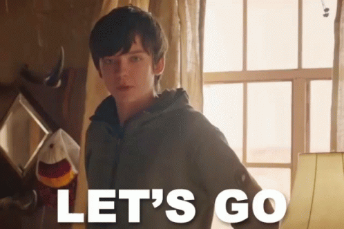 Let'S Go GIF - The Space Between Us Asa Butterfield Lets Go GIFs