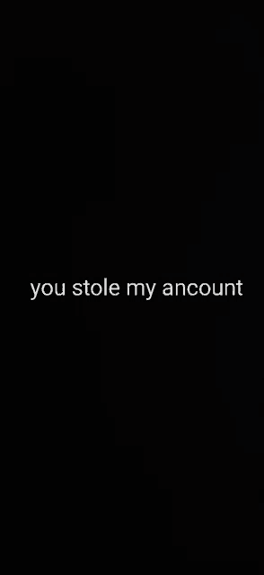 You Stole My Ancount You Meme