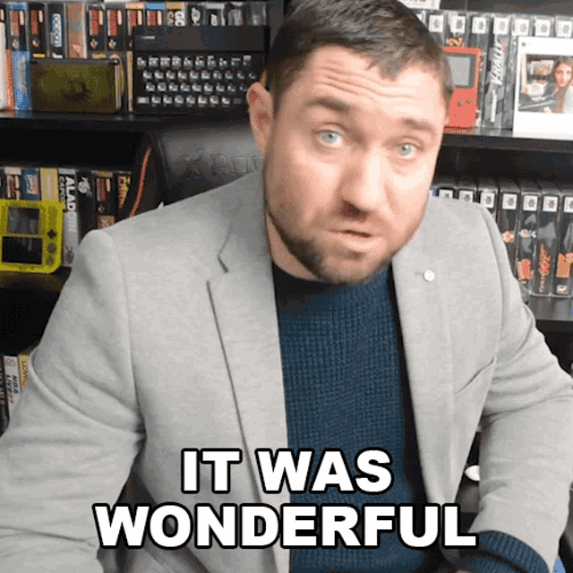 It Was Wonderful Richard Parliament GIF