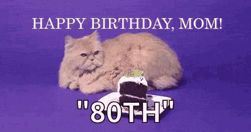 Happy Birthday Mom Hbd Mom GIF - Happy Birthday Mom Hbd Mom Birthday Cake GIFs
