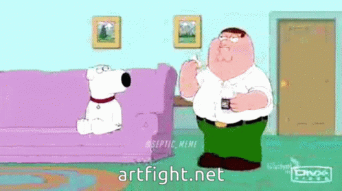 Artfight Peter Griffin GIF - Artfight Peter Griffin Rice Cake GIFs