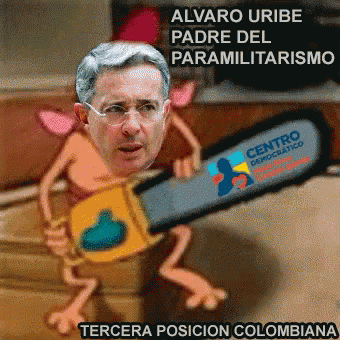Alvaro Uribe GIF - Alvaro Uribe Paramilitarismo GIFs