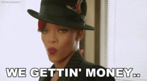 Rihanna Sassy GIF - Rihanna Sassy We Getting Money GIFs