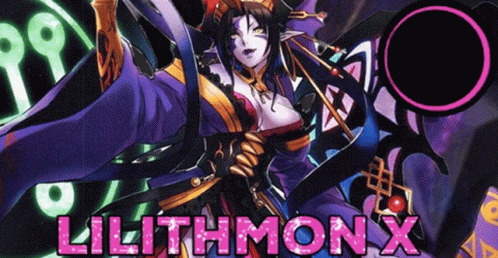 Digimon Lilithmon X GIF - Digimon Lilithmon X Lilithmon GIFs