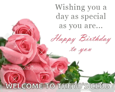 a birthday card with pink roses and the words wishing you a day as special as you are