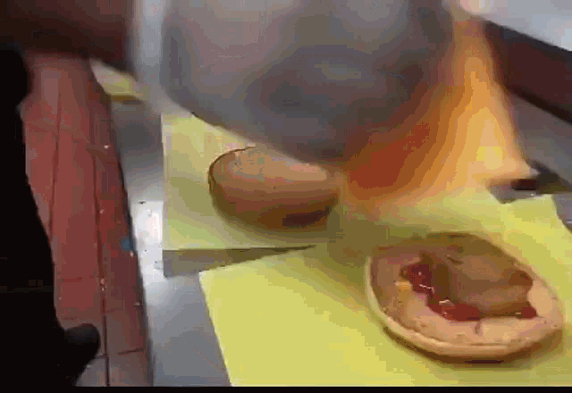 Cooking At Mcdonalds Cooking GIF - Cooking At Mcdonalds Cooking Cooking Burgers GIFs