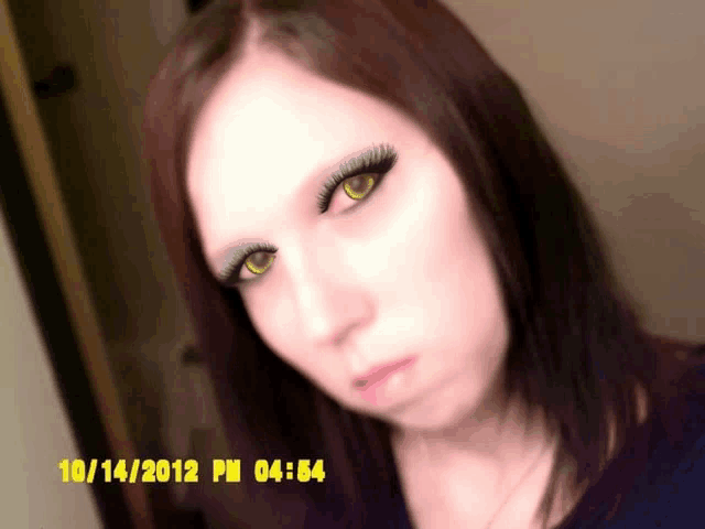 a photo of a woman taken on 10/14/2012 pm