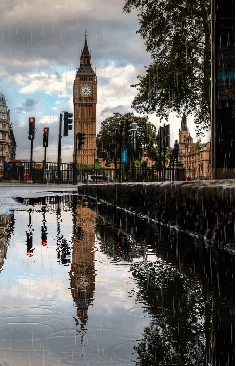 London Raining GIF - London Rain Amazing GIFs